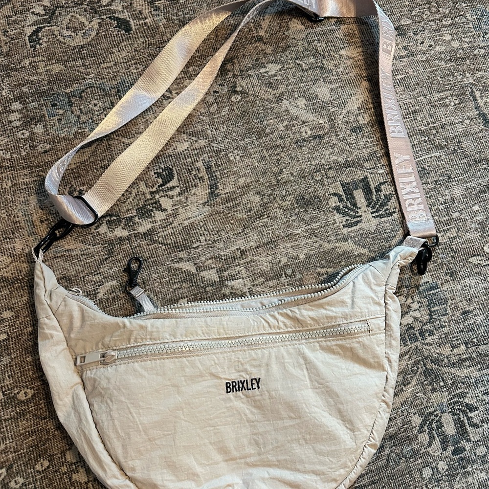 Brixley Cream Crossbody Bag